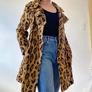 Vintage 70’s Leopard Jacket/Coat